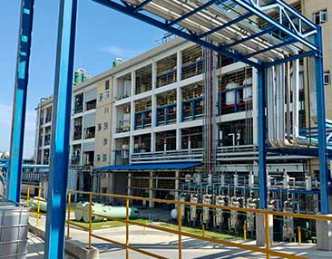 2025年9月4日湖北荆门30吨导热油系统整体清洗工程结束